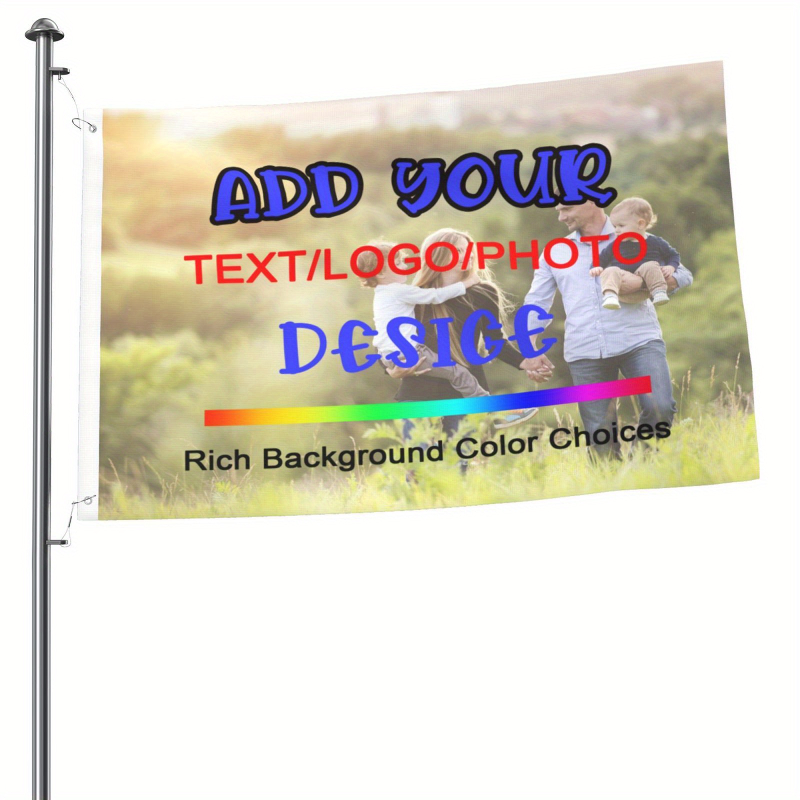 

Double-sided Flags: For Parties, Events, And Decorations - Personalized