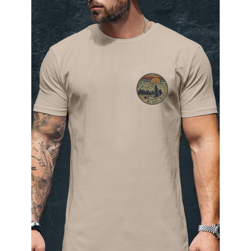 

To Be Out Spring And Summer Men's Short-sleeved T-shirts Printed Tops Summer T-shirts