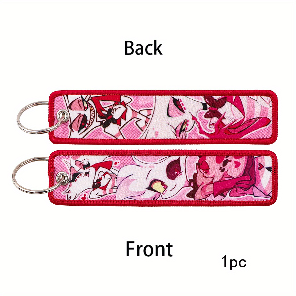 Funky Fantasy Cartoon Keychain - Cool Alloy Car Key Holder, Floating Design, No Battery Needed - Perfect Gift For Men &amp; Women Car Keychain Accessories