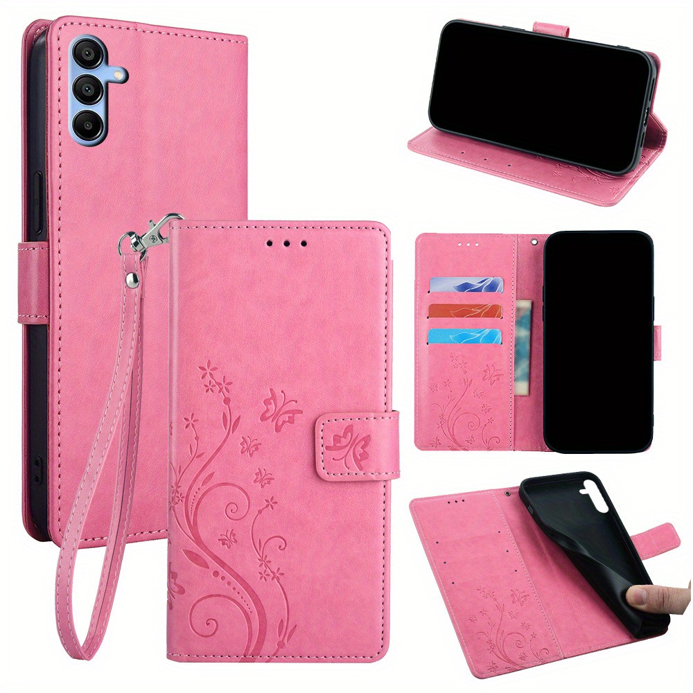 

For A13 4g A13 5g A14 4g A14 5g A15 4g A15 5g Slot Fashion Wallet Case With Lanyard Mobile Phone Case