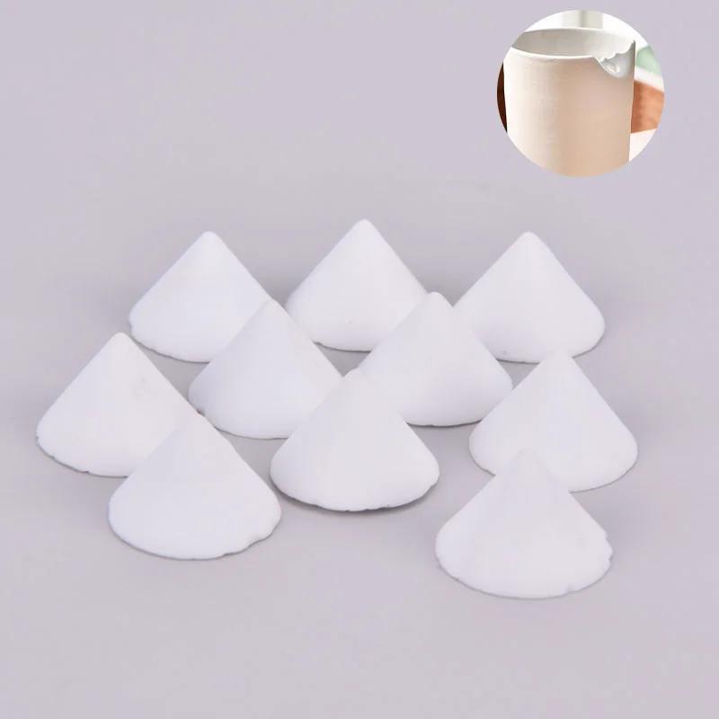 

10-pack White Cone , Supports, Clay Support Tools, Pottery Cone Body For Kiln , Craft Supplies