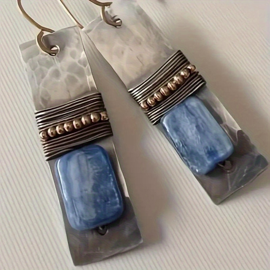 TEMU 2pcs Stylish Earrings Bohemian Earrings Men's Women's Earrings Christmas Gifts For Relatives Daily Gifts For Women's Gifts Anniversary Gifts
