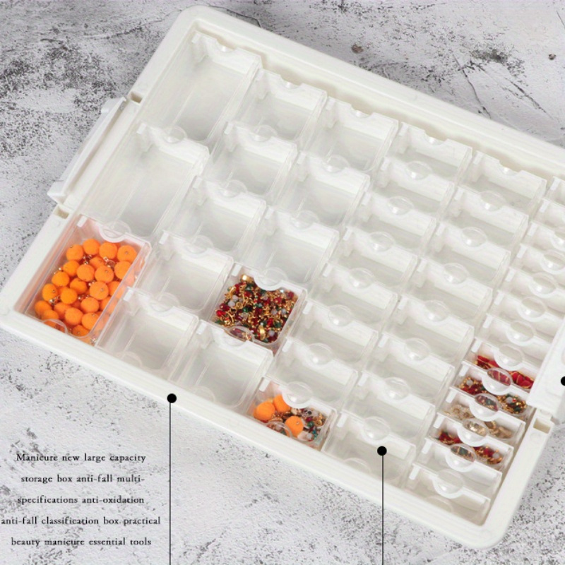 

50 Separate , , Art Jewelry Sorting Box, Diy Beading Box , &