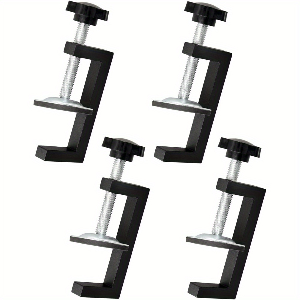 

4pcs/1set Clamps, 10-57mm Table Clamps, Clamps, Small Universal Table Clamps For , , Bathroom And