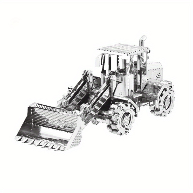 Bulldozer New 3d Metal Puzzle Model Kits Laser Cut Puzzles Jigsaw Toy