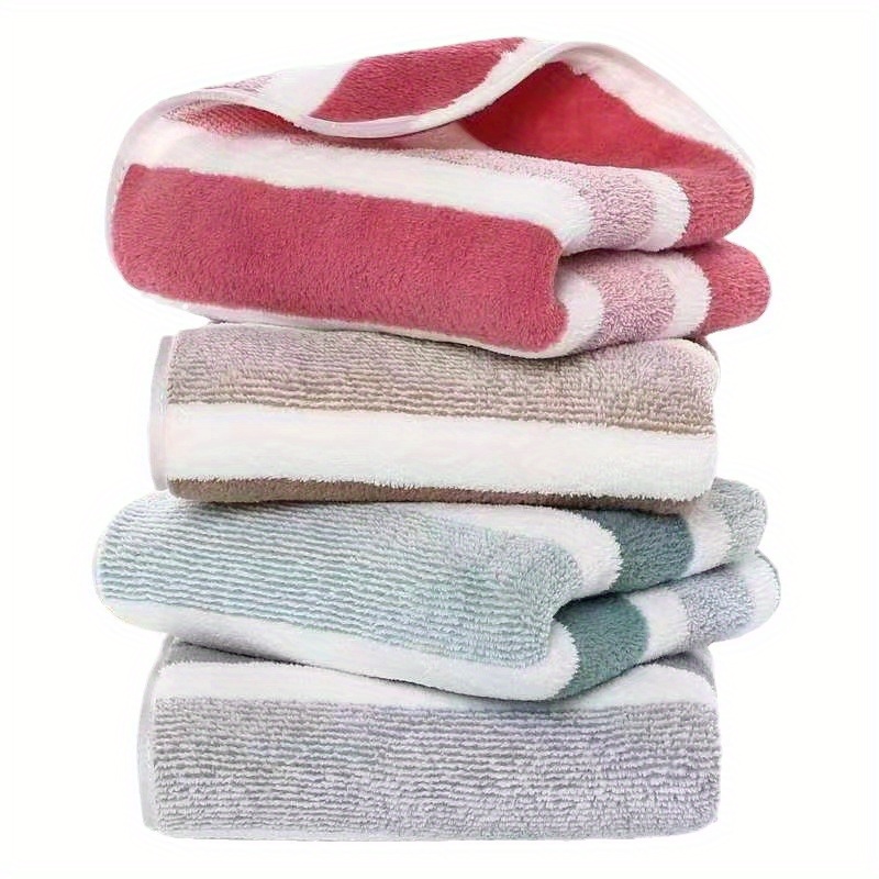 

Ultra-soft Cotton Terry Beach & Pool Towel - Large, Absorbent, Striped Design In Assorted Colors - Perfect For Outdoor Leisure