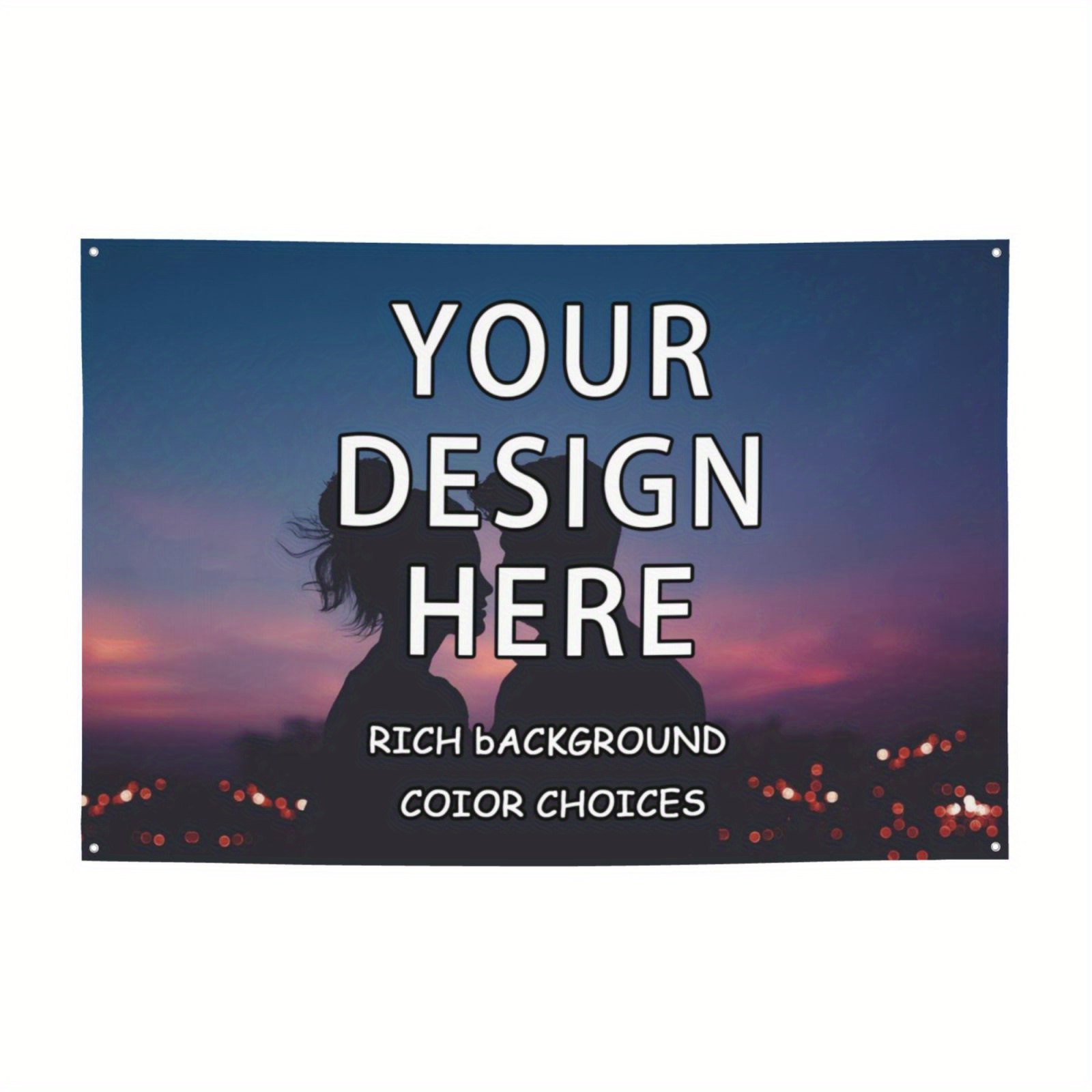 

Custom Photo & Logo Banners - Diy Outdoor/indoor Displays For Graduations, Weddings, Business Events