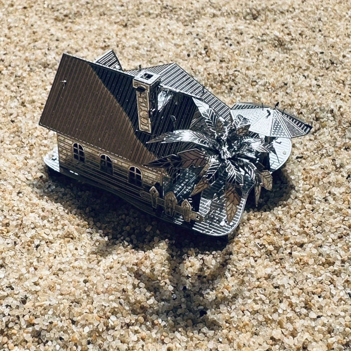 Diy 3d Metal Puzzle Kit - Laser-cut Jigsaw Model For Home Decor, Perfect Thanksgiving Gift, Toy