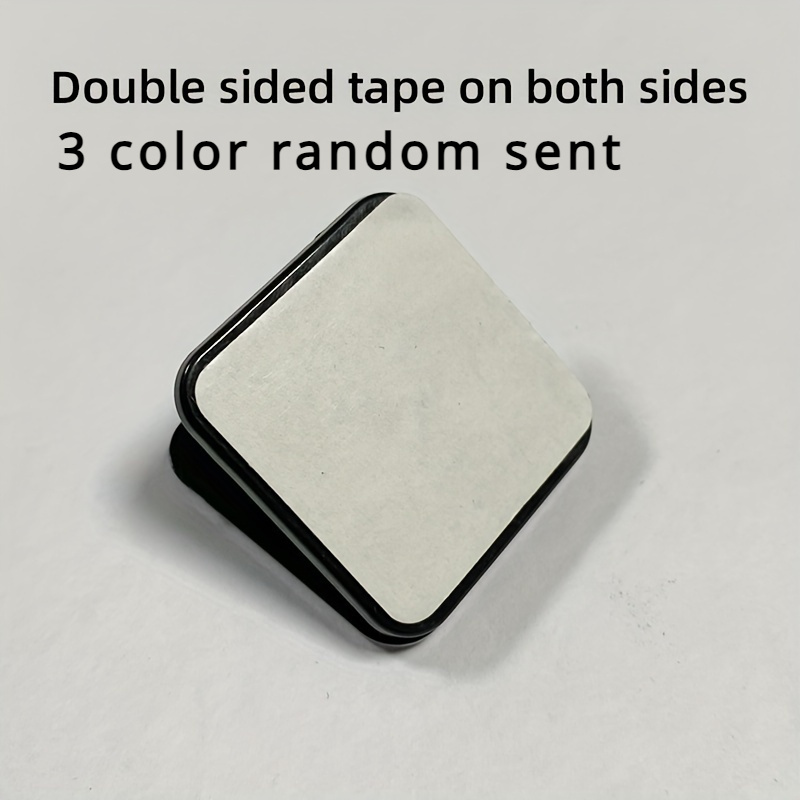 3pcs Random Style Wall-mounted Dog Pee Pad Clip Holder - Stickable, , Plastic Material For Pet Cleaning - Uncharged, Suitable For Dogs