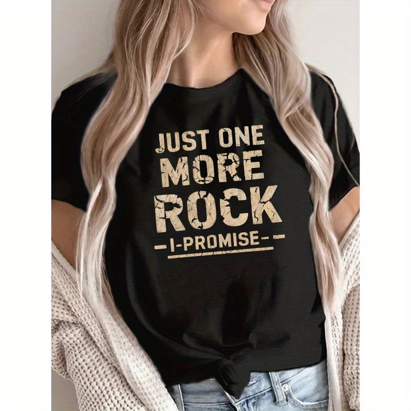 

Typography Rock Women's T-shirt