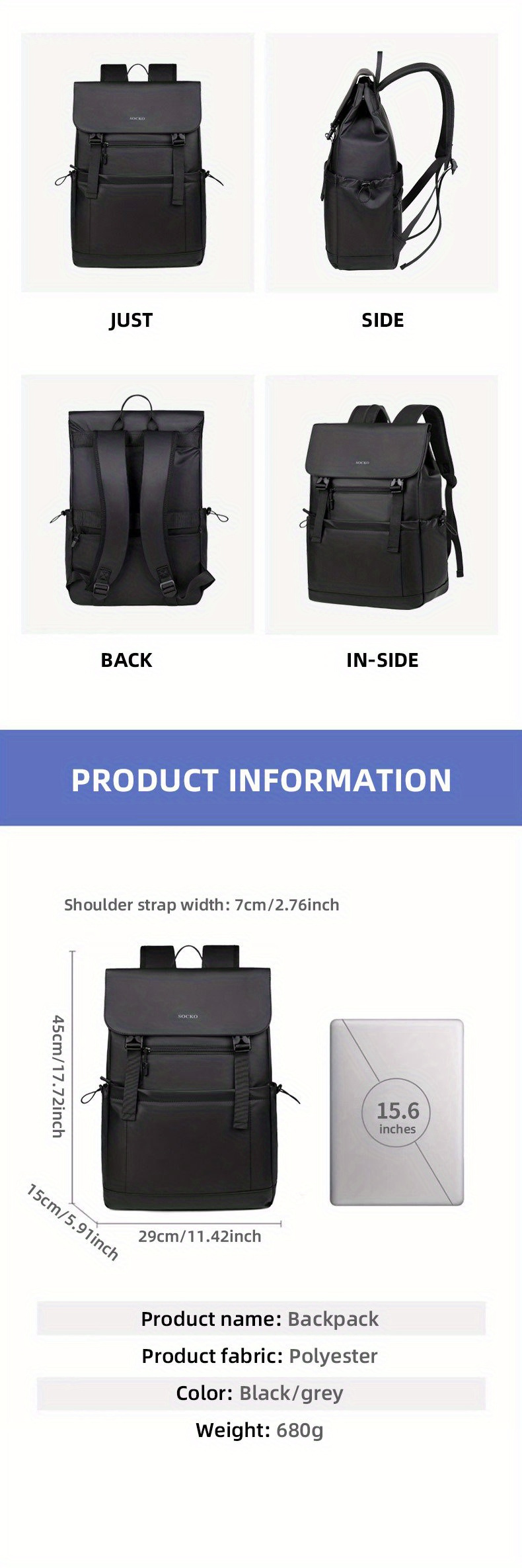 Storage Bag, Free Shipping Messenger Bag, Handbag, Travel Bag, Original Backpack, Computer Bag, Airbag Thickened Laptop Bag, Ultra-Light Casual University Backpack, Crossbody Computer Bag