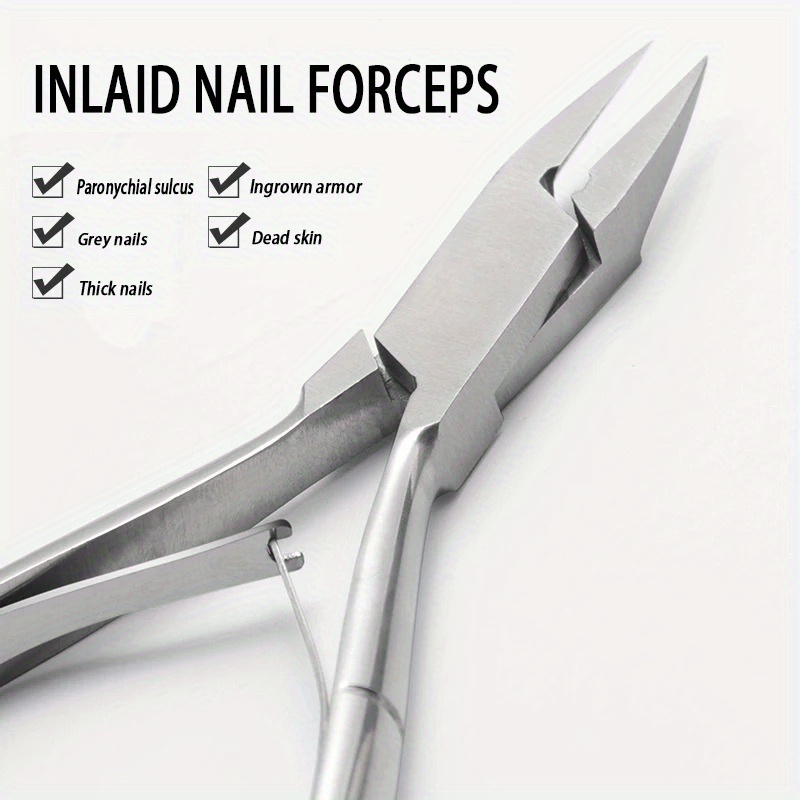 

Ingrown Toenail - Stainless Steel Nipper & Remover For Manicure And Pedicure