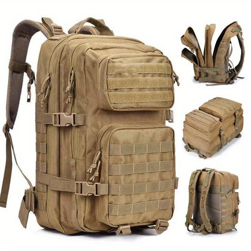 mochila de pesca de trekking em nylon durável para homens e mulheres, mochila de exterior, mochila de campismo, sacos de exterior, mochilas de campismo, mochilas de desporto, mochilas de caça e pesca, mochilas de exterior