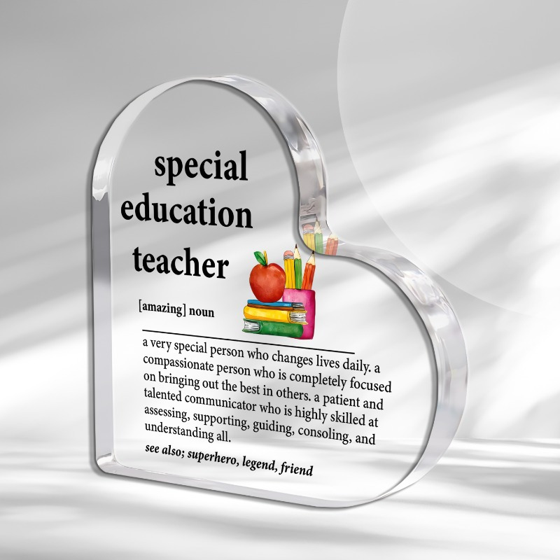 TEMU 2d Flat Teacher Gratitude Gift Gratitude Gift, Teacher's Day Birthday Teacher Gratitude Gift Female Retirement Farewell Christmas, Gratitude To