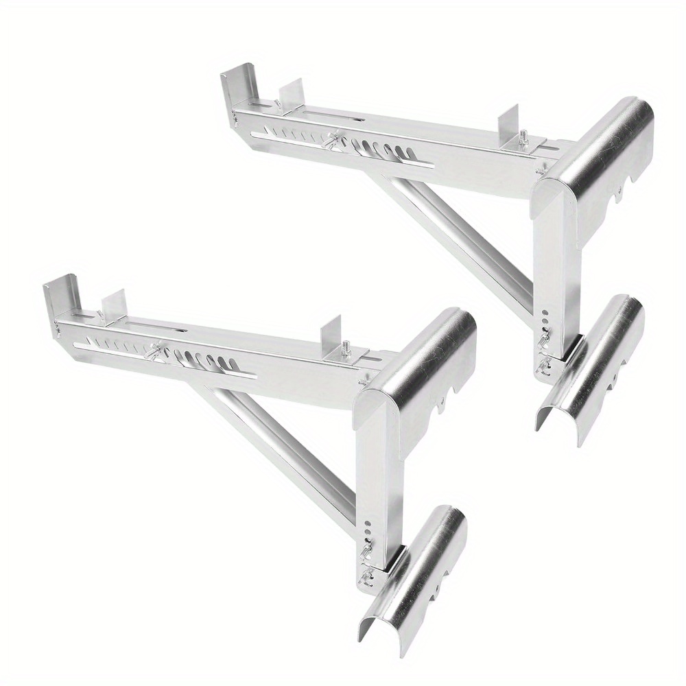 

Ladder Jack, 2pcs Adjustable Ladder Stabilizer Alloy Steel Ladder Stand Tripod Load Bearing Bracket