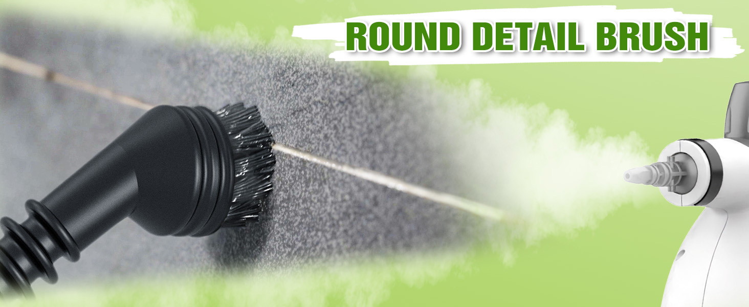 multi surface natural steam cleaner with 12 accessories portable power for home Product details 2