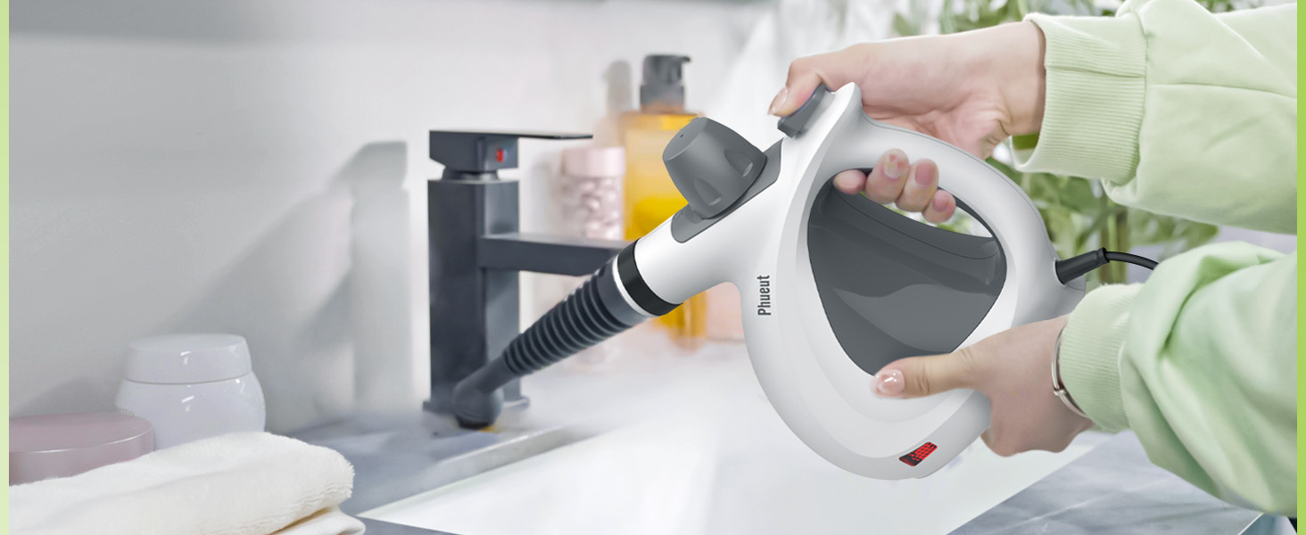 multi surface natural steam cleaner with 12 accessories portable power for home Product details 9