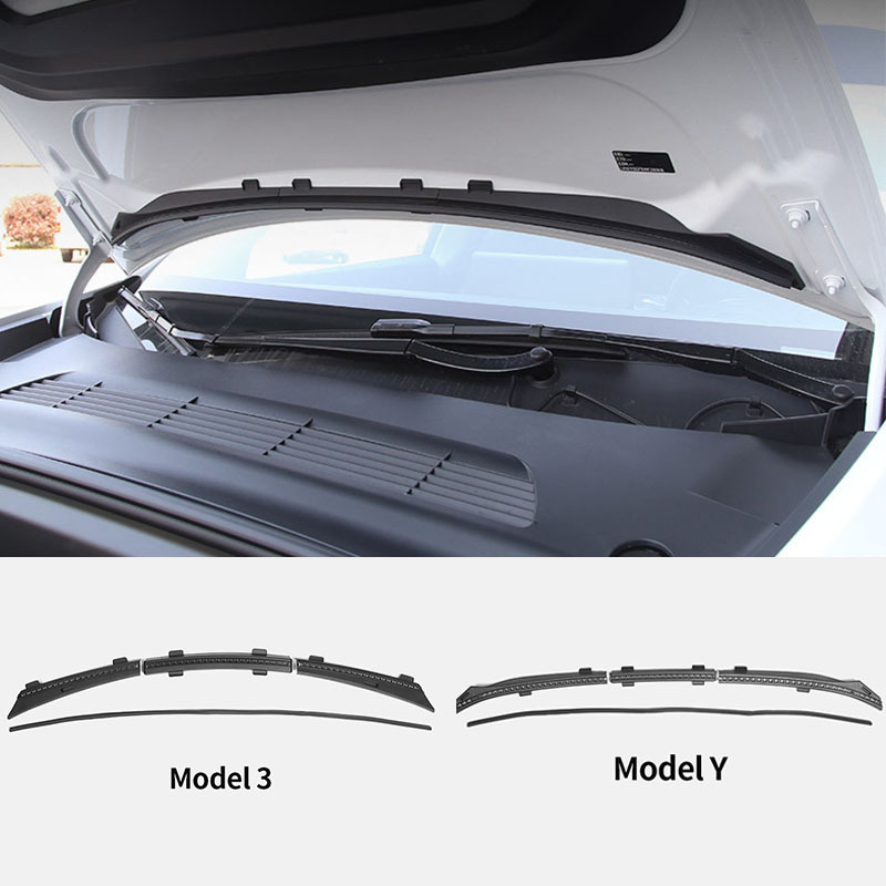 

For Tesla For Model 3 Exterior Accessories For Air Protective Cover And Water Blocking Strip