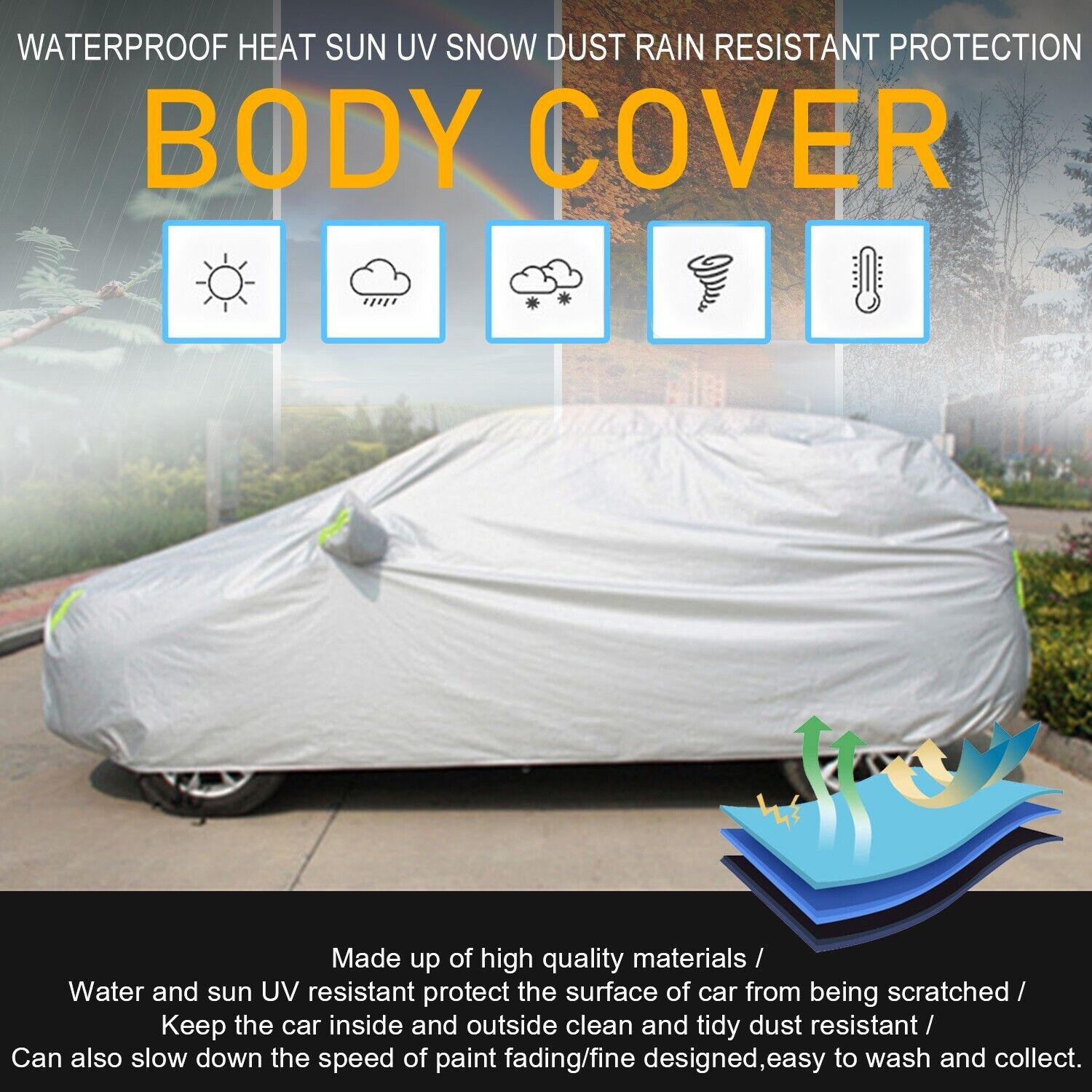 191 75 73 4 85 1 9 1 85m universal full car weather protection rain resistant for suv details 2