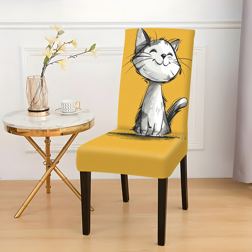 creatively designed cats chair covers sofa covers dining Temu