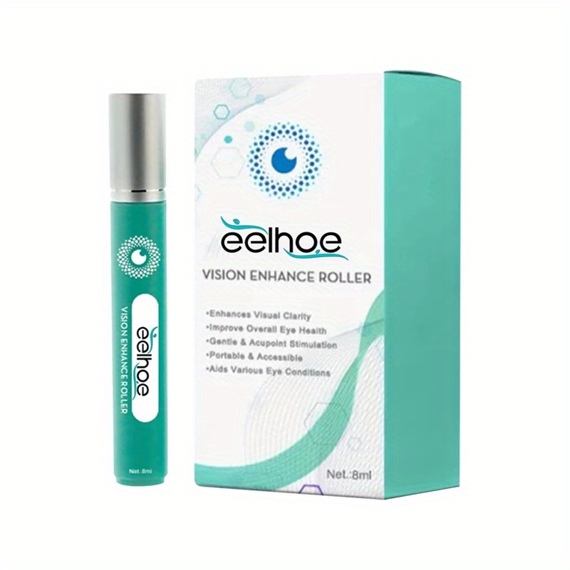 

Eelhoe Soothing Eye Massager - Battery-free, Formaldehyde-free Relaxing Roller For Vision & Comfort