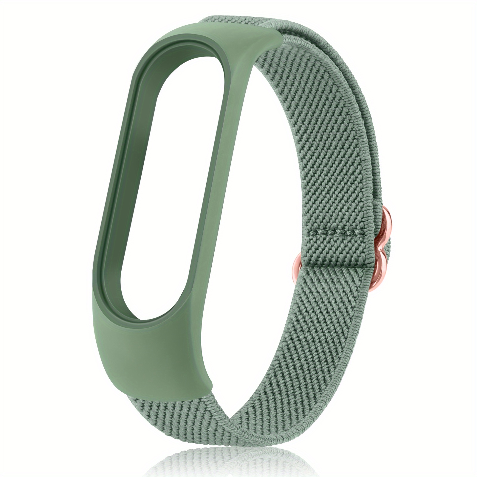

Adjustable Elastic Loop Strap For Xiaomi /6/5/4/3 - Durable Nylon Replacement Wristband, Compatible With Amazfit Band 5