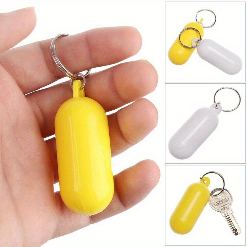 

1pc Waterproof Floating Key Ring - Durable & Stylish Boat Keychain Pendant - Perfect For Kayaking, Fishing, Rafting, Surfing Adventures & Party Favors