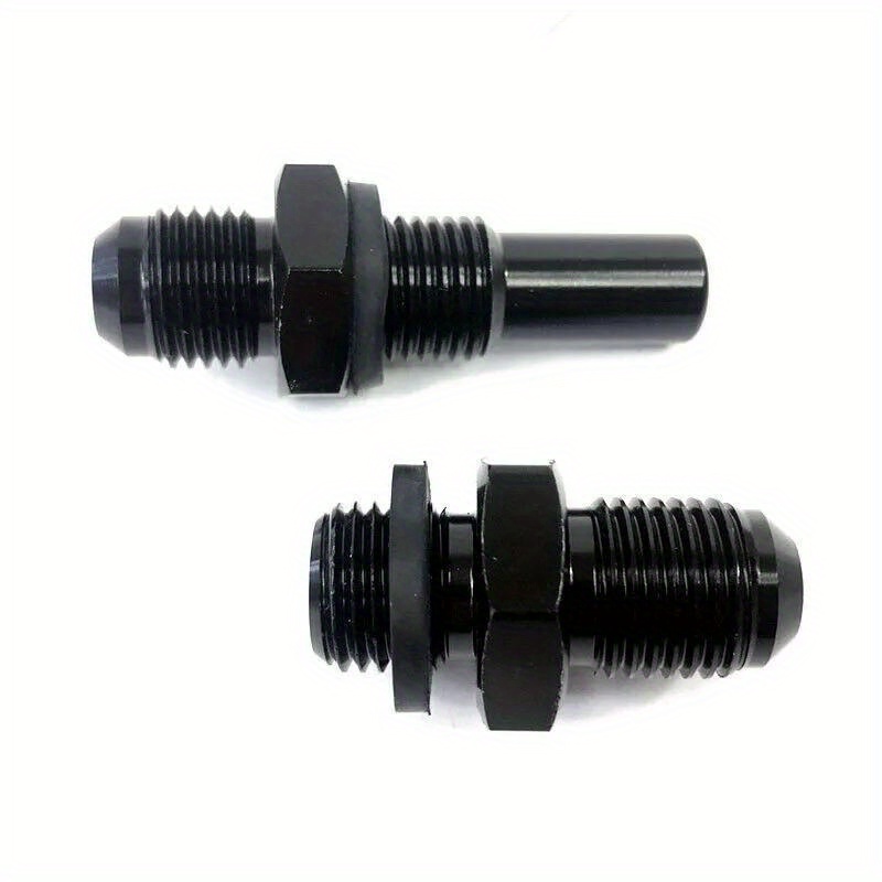 For 6AN X 1/4 NPSM GM Turbo 350 400 700R4 4L60E Transmission Oil Cooler 90 Degree Banjo Fittings
