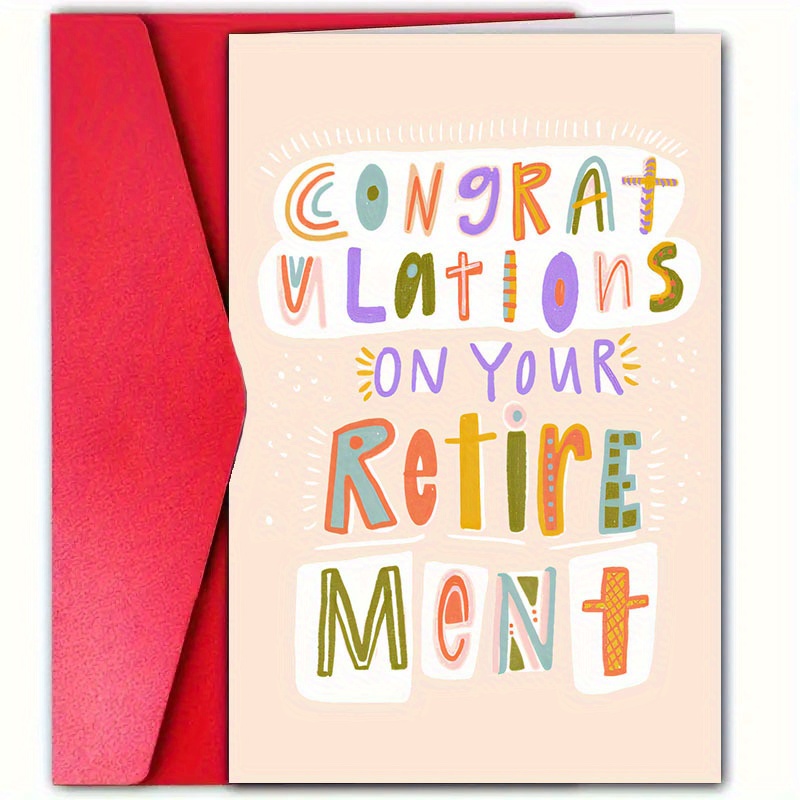 Funny Retirement Card Coworker Boss Friend Family Humorous - Temu