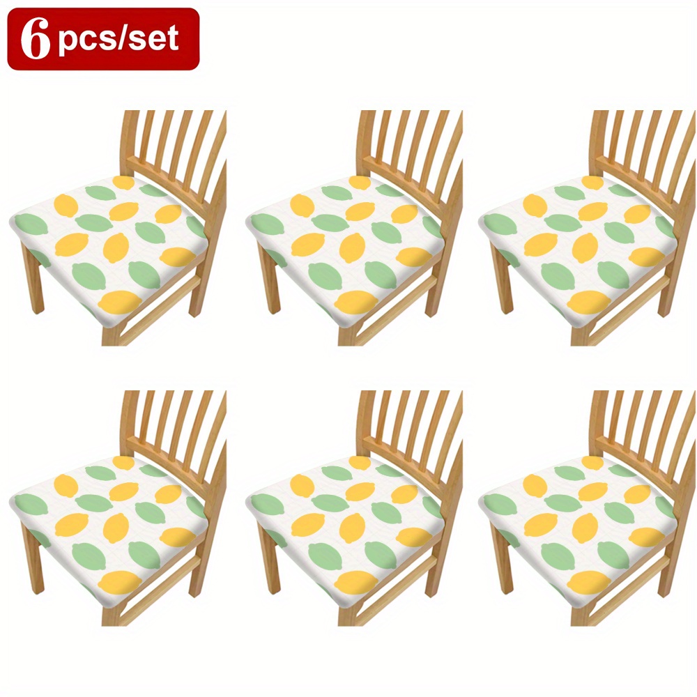 open 6pcs lemon pattern minimalist covers Temu Mexico