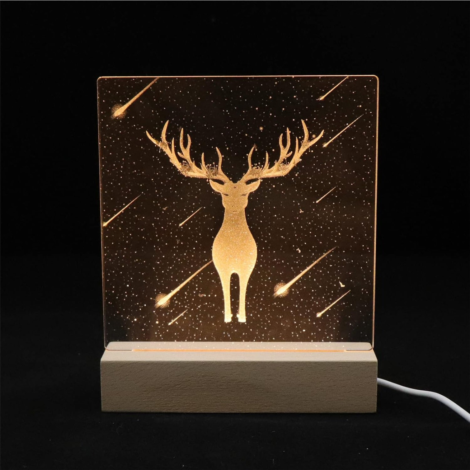 

Usb Wooden Led Display - For & , For Decor, Parties, Weddings & Birthdays