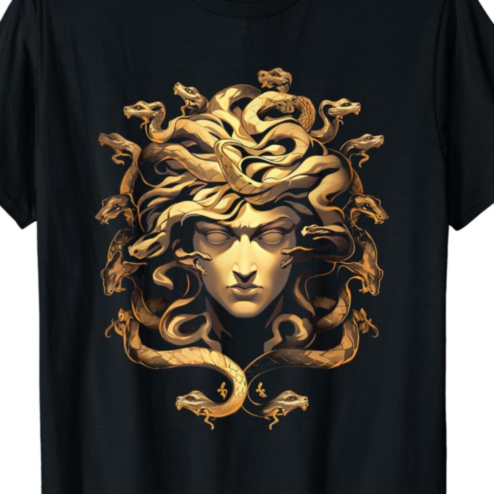 

New Limited Greek Mythologys Shirt Ancient Snake Hair T-shirt