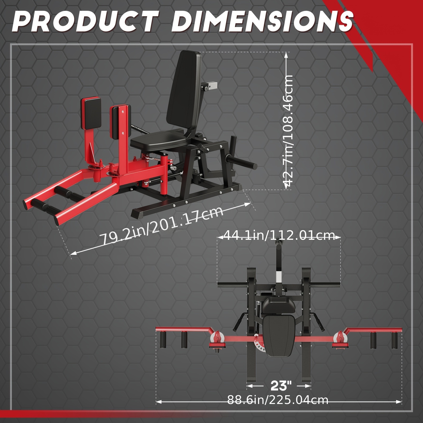 hip   machine plate loaded inner and outer machine   hip   for home gym Product details 4