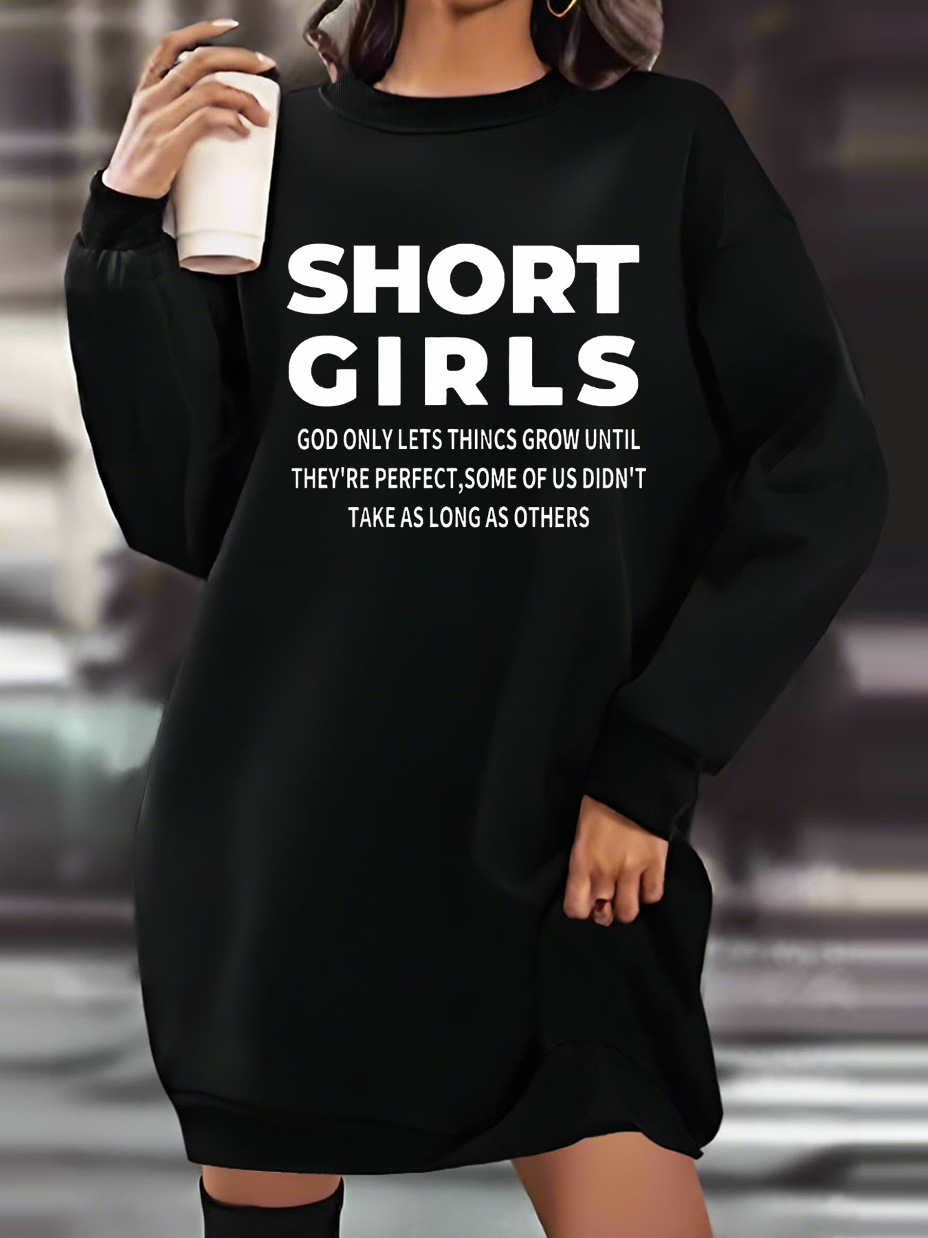 sudadera estampado talla vestido casual Temu Guatemala