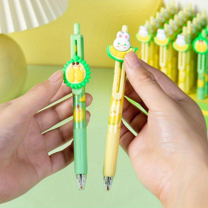 set of kabiba animal gel ink pens with squeeze 3d pen