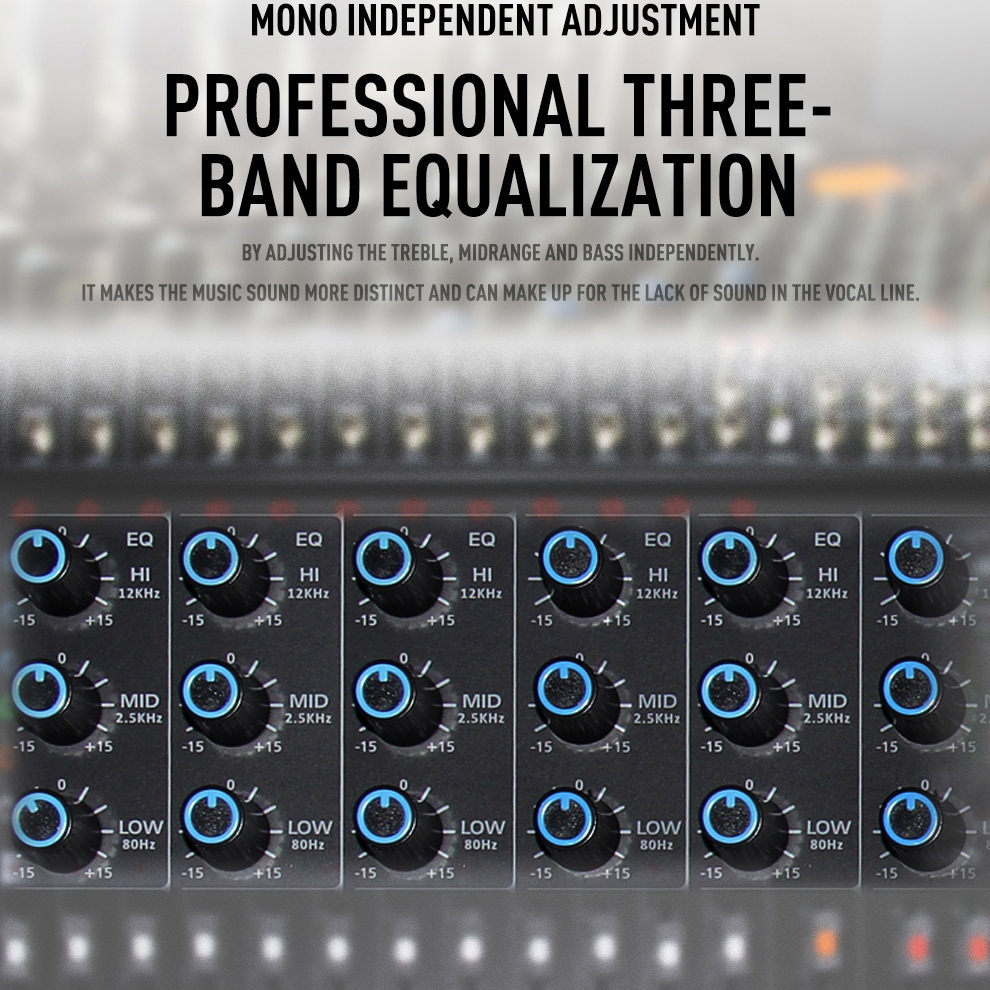 professional 8 12 channel usb mixer with 256 effects dream power supply enhance your music experience