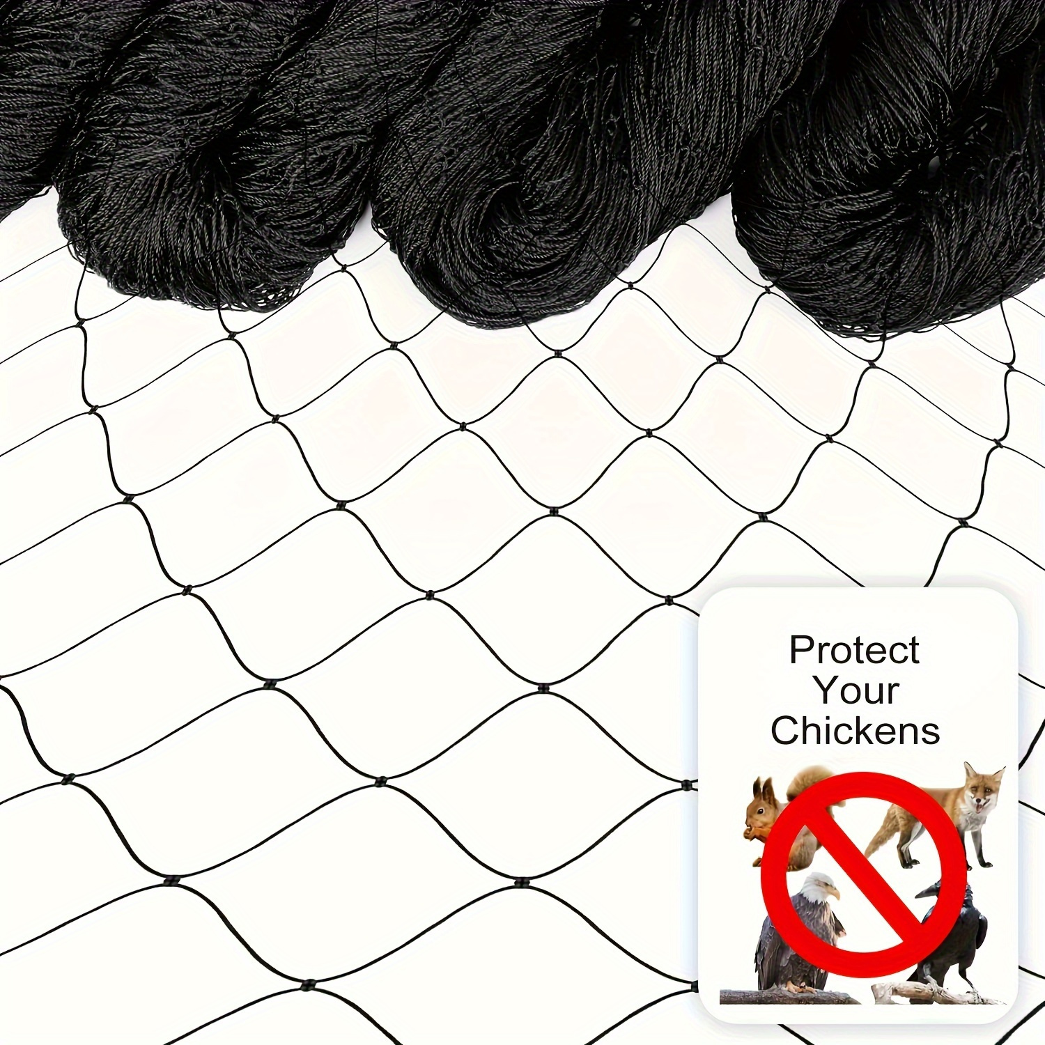 TEMU Netting For Coops: Poultry Netting For And Pens, For Bushes, Fruit Trees, And Vegetables Birds, , And Squirrels