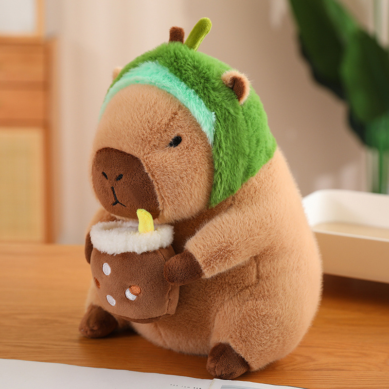 カピパラさん大きなぬいぐるみまとめ売り 大きなカピバラ人形 かわいいぬいぐるみ ぬいぐるみ 家の装飾