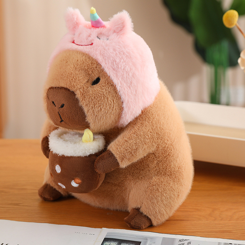 big capybara doll cute plush doll plush doll home decoration Temu Canada
