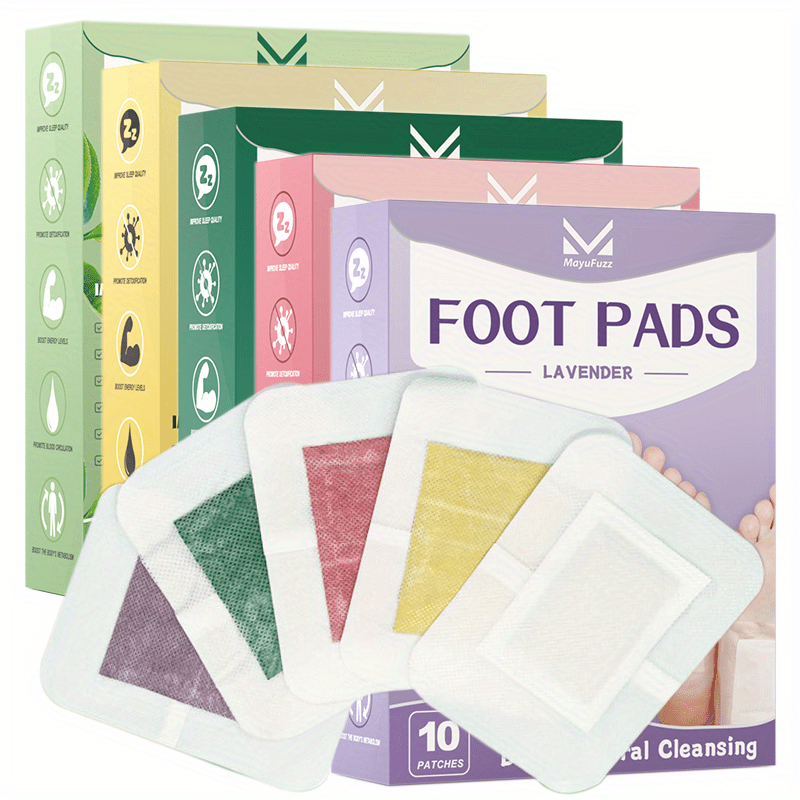 

Ginger Oil Bamboo Charcoal Foot Pads Foot Pads Deep Cleansing Foot Pads