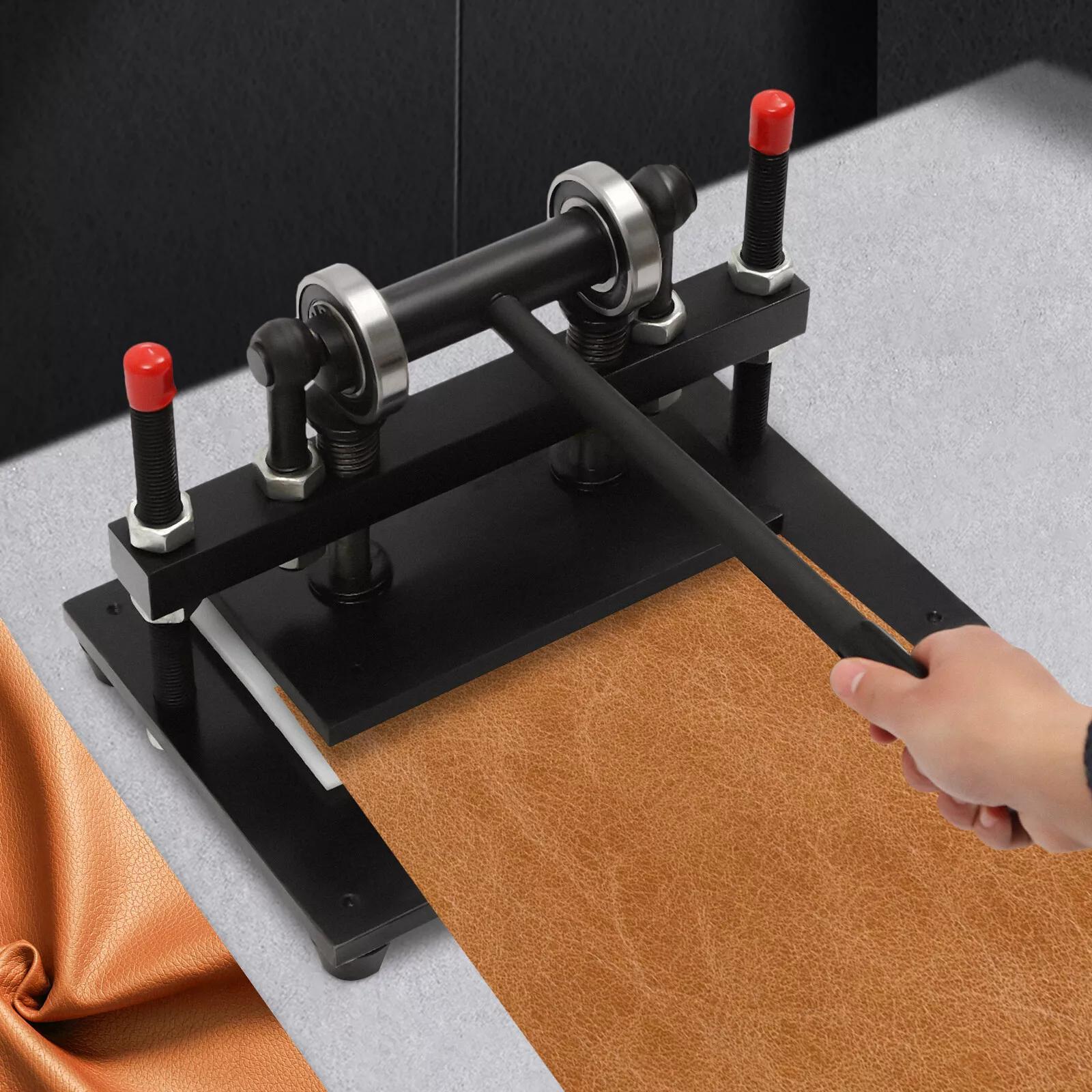 

Heavy-duty Manual Leather Cutting & Embossing Machine - 36x27cm, Adjustable Steel Press For Diy Crafts, Ideal For Leather, Paper, Foam - , No Electricity Required