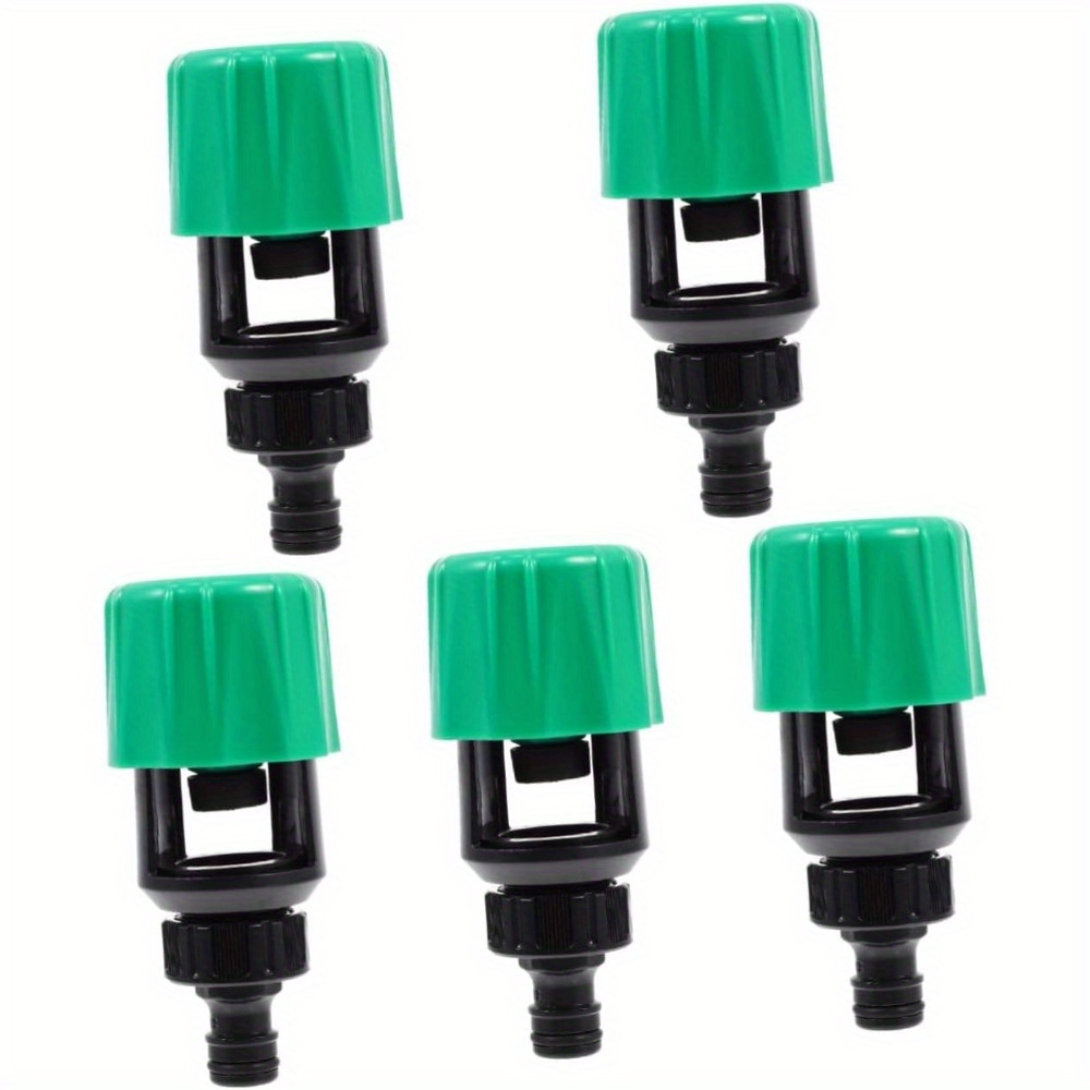 Amig - Raccord De Tuyau À Connexion Rapide | 3/4" | Avec Système De Couplage À Déclic Rapide | Fonction D'Arrêt De Sécurité | Plastique Abs | Vert Pistache