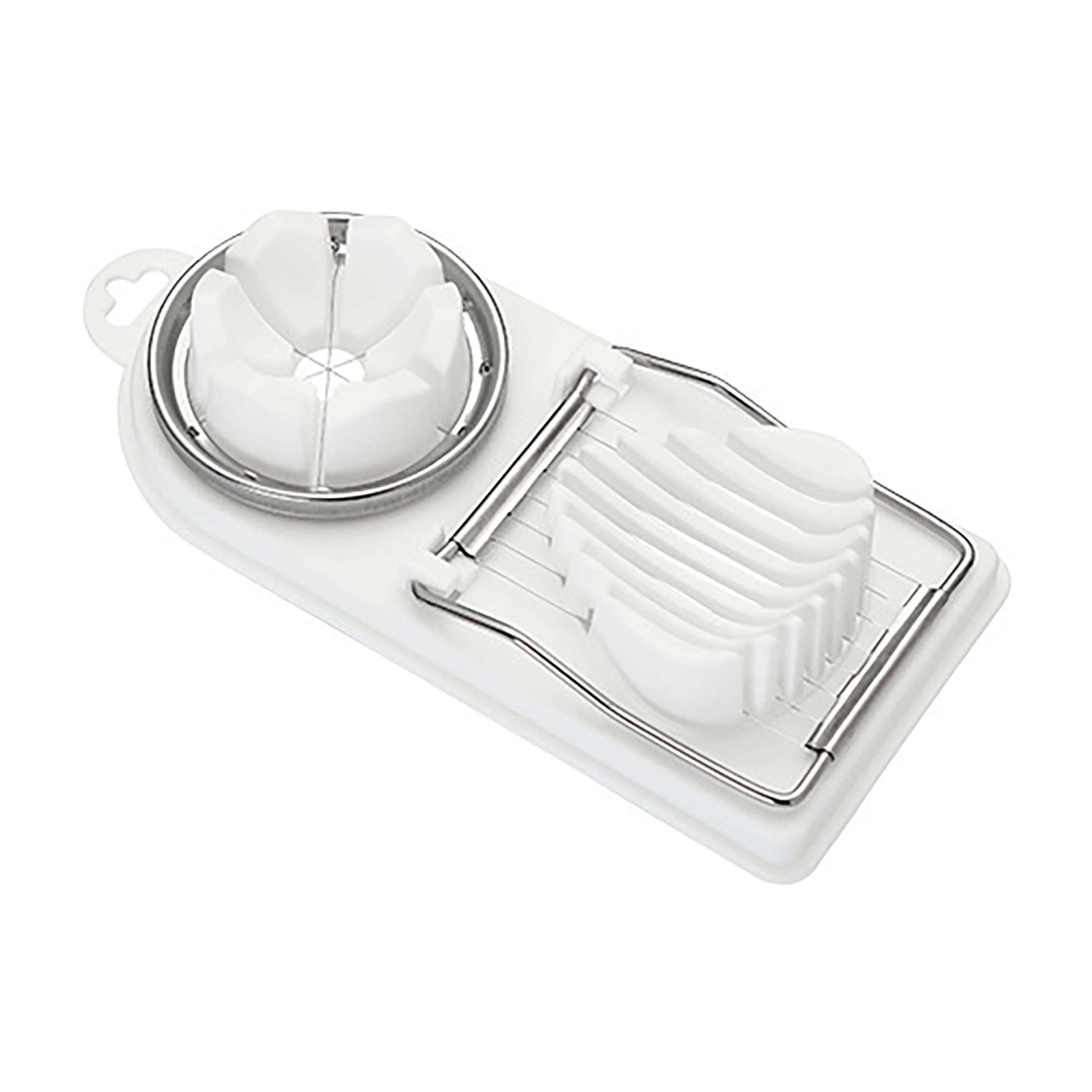 TEMU 1pc Household Multifunctional Egg Cutter, Egg Slicer For Hard Boiled Eggs, 2in 1 Egg Chopper/divider/dicer/cutter, Kitchen Gadgets,
