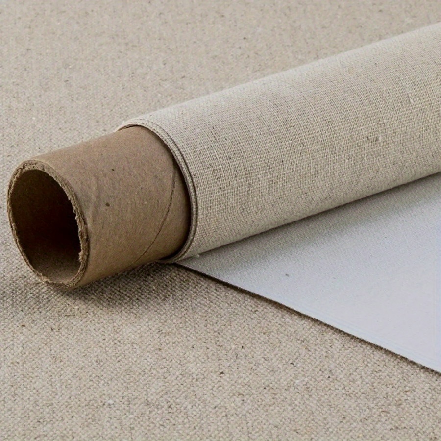 

Artist's Canvas: Natural Linen And Cotton Blend, Pre-primed, Large Size, Suitable For Diy Painting And Art Projects