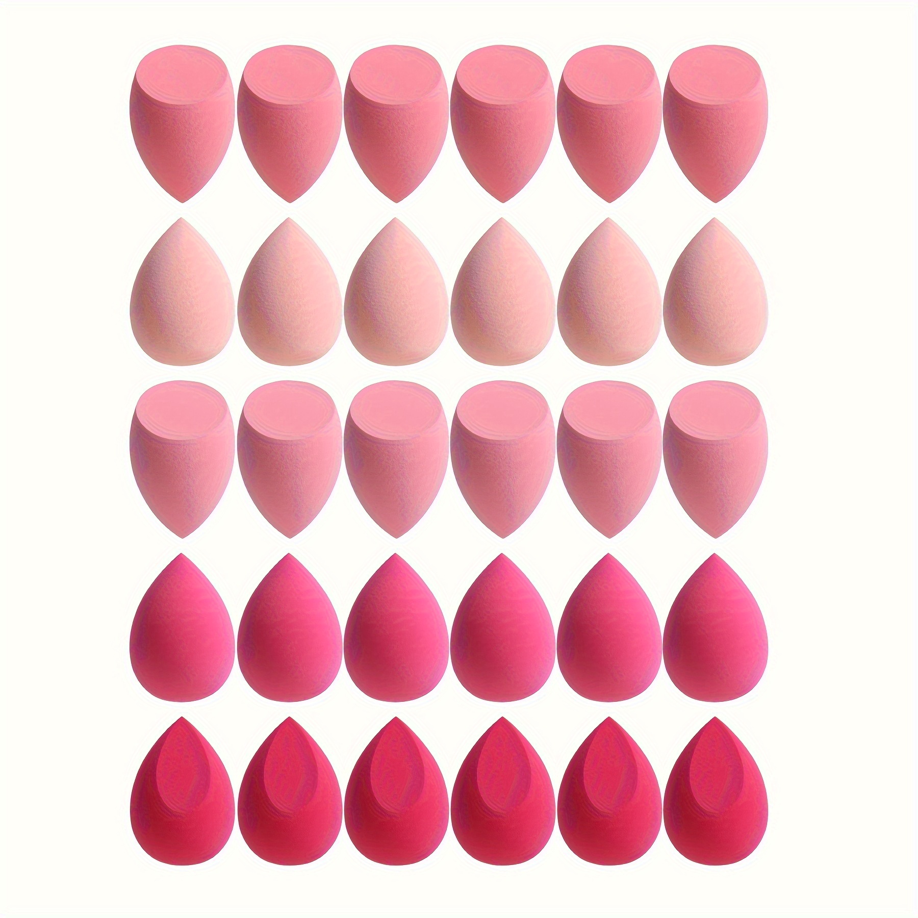 7pcs 18pcs makeup sponge set beauty mixing sponge suitable for liquid bb cream powder application multi color makeup sponge beauty egg dry and puff details 2