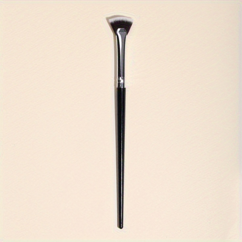 1pc Professional Mascara Fan Brush For Natural Lifted Effects And Smooth Application - No Smearing, Clumping, Or Mess - Essential Eyelash Makeup Tool