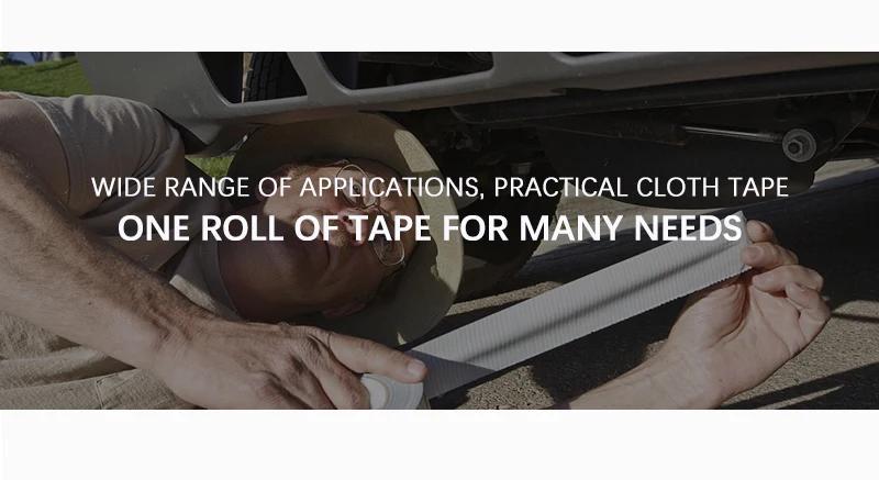 Ultra Strong Fabric Duct Tape - Water-Resistant Heavy-Duty Industrial Adhesive Tape for Securing Carpets, Fixing Floors, And Grouping Items. to Tear, Resistant to Oil & Heat, Leaves No Residue, Suitable for Various Surfaces