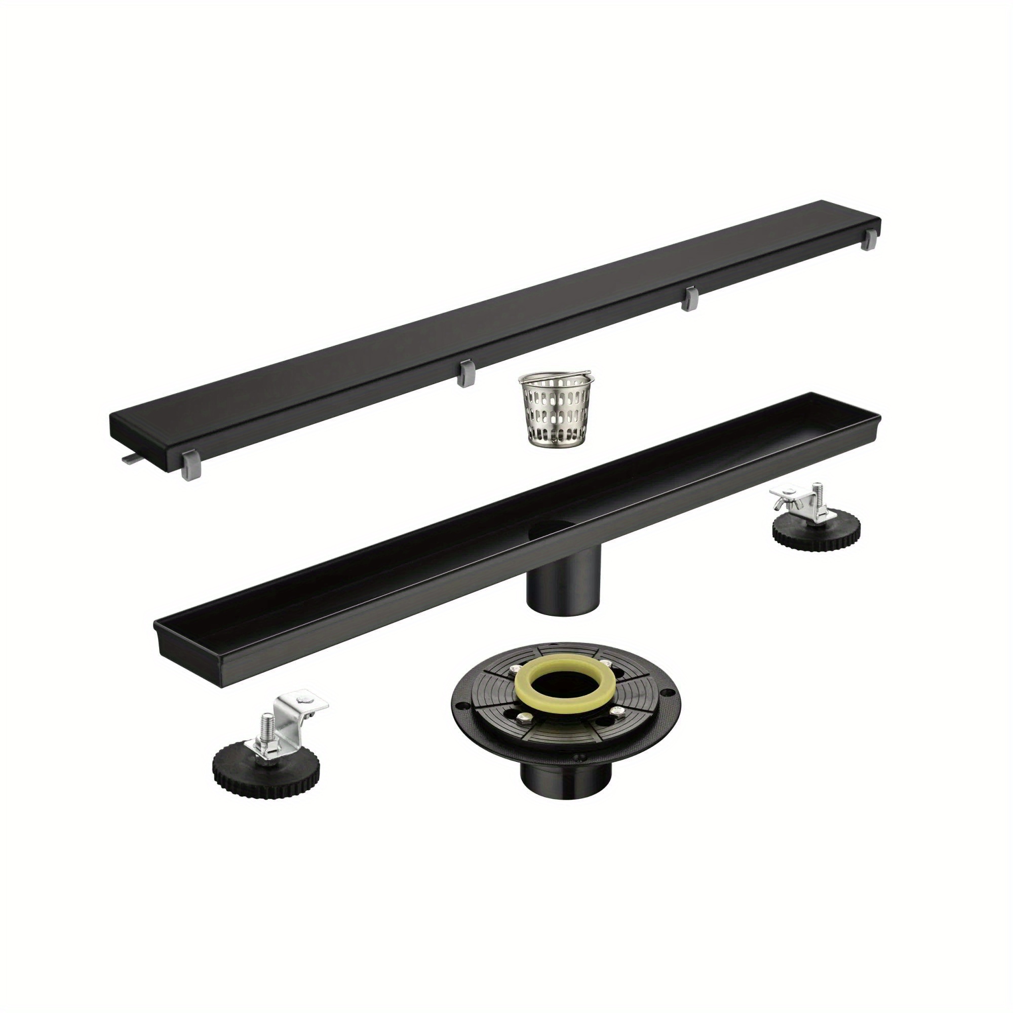 Premium Shower Floor Drain With Flange Detachable Pattern From Sus 304