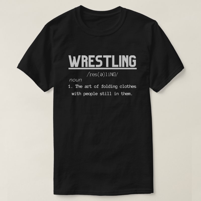 

College Or Highschool Wrestling Sports Pride T-shirt 4692 Funny Men’s Short Sleeve Graphic T-shirt Collection Black Zz