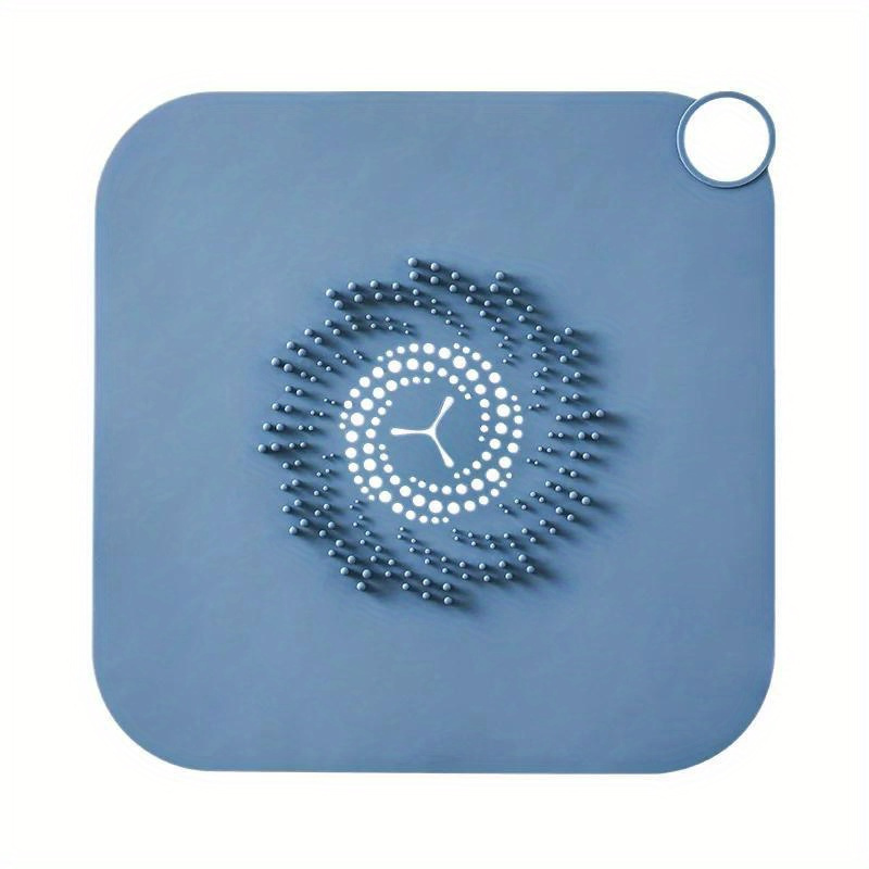 TEMU Shower Floor Drain Hair Stopper Plug Sink Strainer Anti-blocking Washbasin Drain Trap For Bathroom Supplies